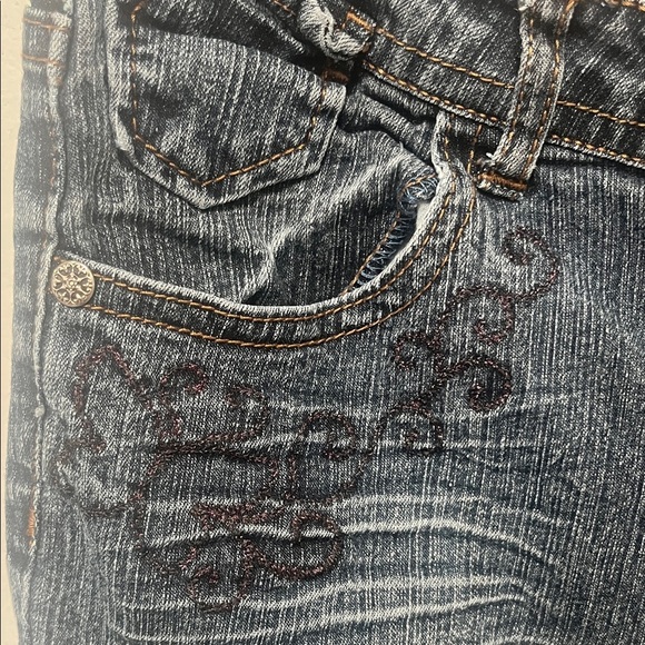 Squeeze Dark Blue Kids Jeans Size 14 - Picture 5 of 8